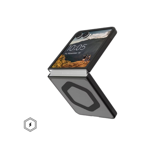 UAG Mouve (Magnetic) เคสกันกระแทกสำหรับ Galaxy Z Flip 8 - สี Ash