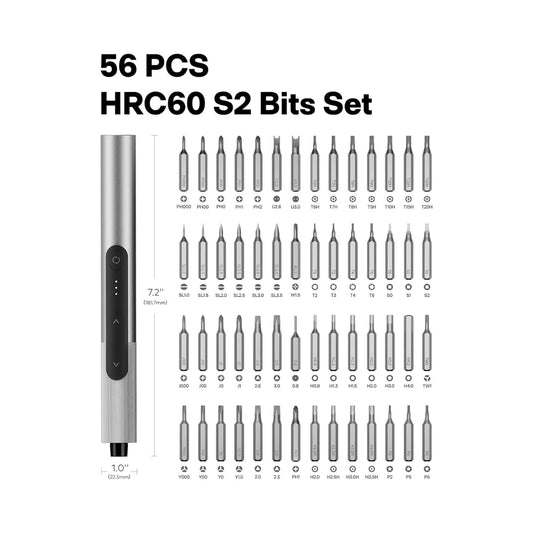 HOTO SNAPBLOQ™ S-A01 Electric Precision Screwdriver Master Set (56-Piece) ไขควงไฟฟ้าขนาดเล็ก