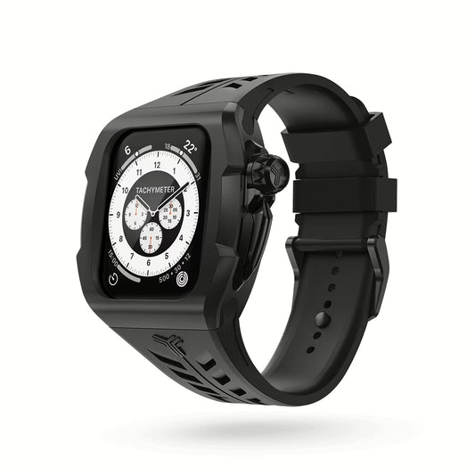 Y24 BRERA เซ็ตเคสและสายนาฬิกาสำหรับ Apple Watch (45mm) – สี Black