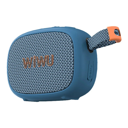 WiWU GO Fun Portable Speaker ลำโพงบลูทูธ กันน้ำ แบตอึด - สี Blue