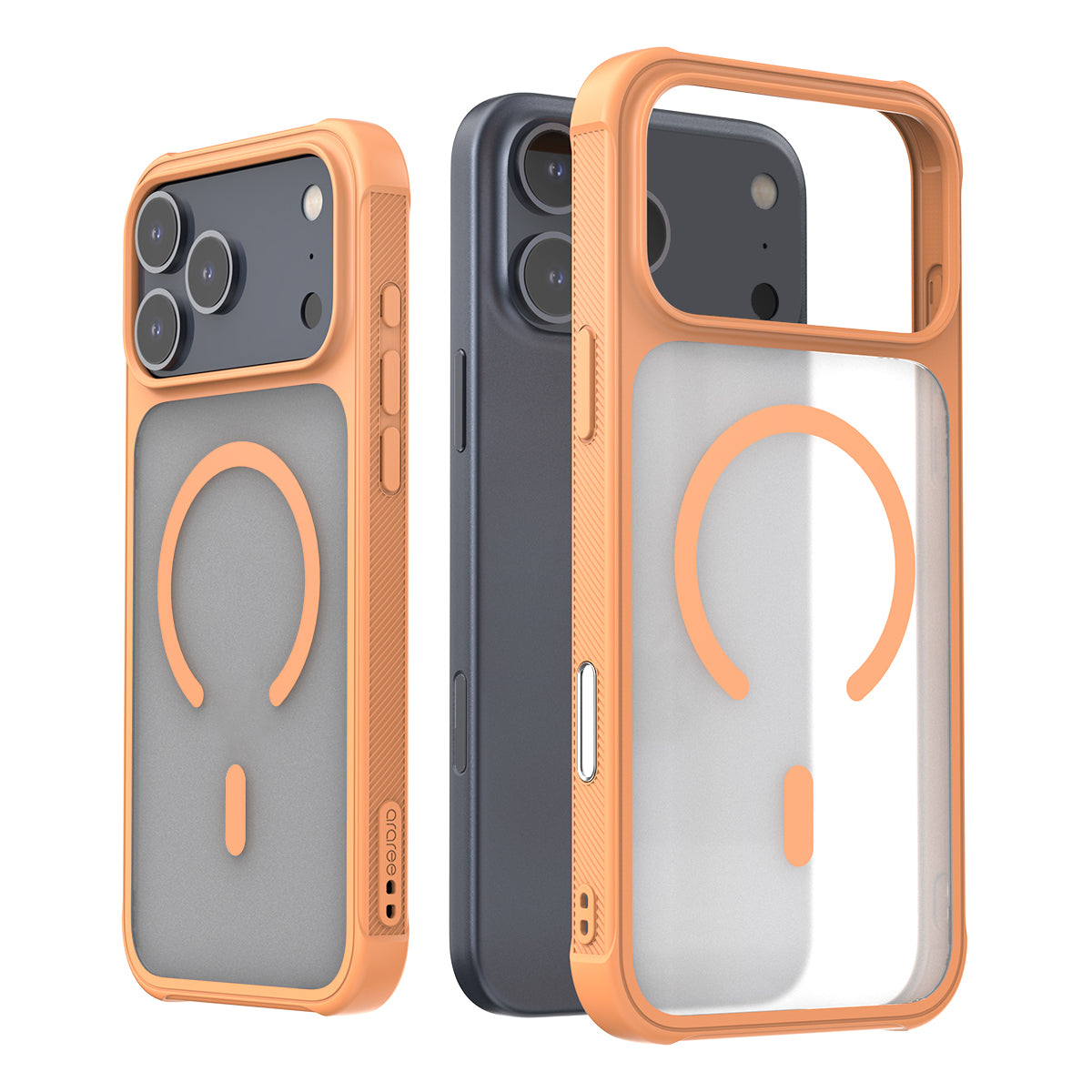Araree Duple M Armor เคสกันกระแทก สำหรับ iPhone 17/ 17 Air/ 17 Pro/ 17 Pro Max มีแถบกันกระแทกที่มุมเคส