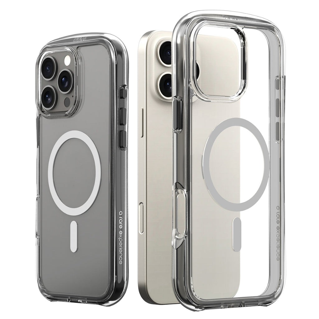 ARAREE Duple M AIR เคสใสกันกระแทกมีขอบ air cap สำหรับ 16 / 16 Plus / 16 Pro / 16 Pro Max