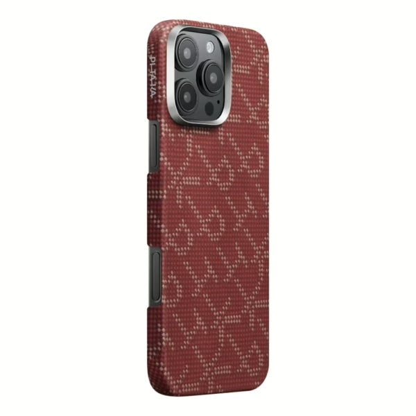 Pitaka PTK Monogram (Tactile Woven) เคสเส้นใยอะรามิดบางเบา สำหรับ 16 Pro / 16 Pro Max