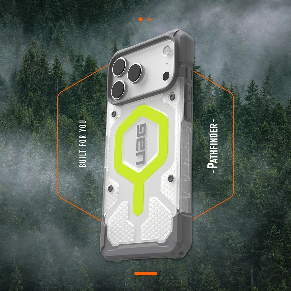 UAG Pathfinder Clear (MagSafe) เคสกันกระแทก สำหรับ iPhone 17/ 17 Air/ 17 Pro/ 17 Pro Max
