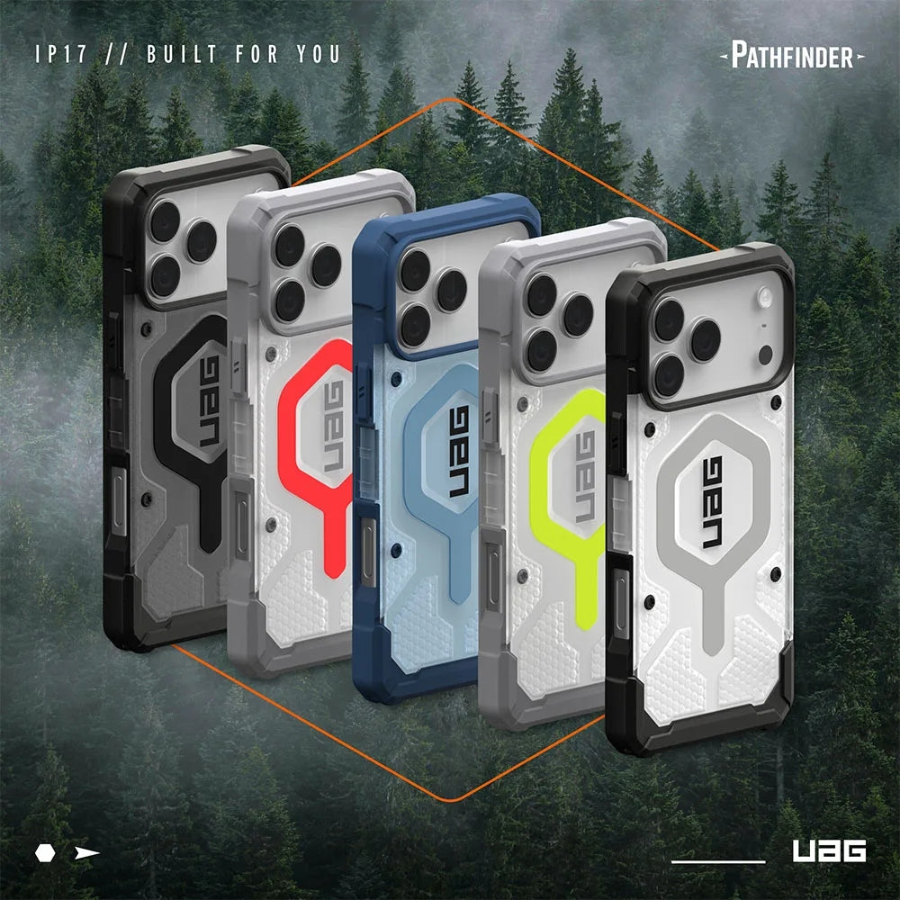 UAG Pathfinder Clear (MagSafe) เคสกันกระแทก สำหรับ iPhone 17/ 17 Air/ 17 Pro/ 17 Pro Max