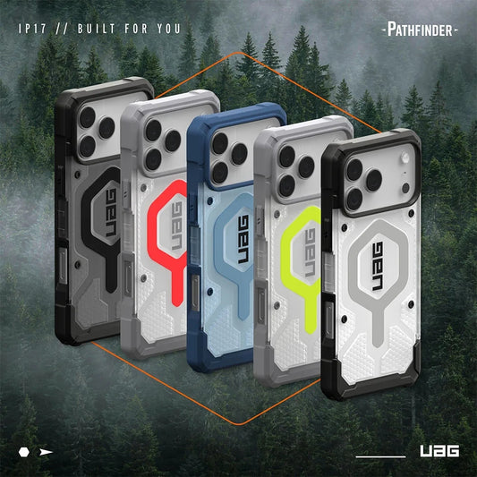 UAG Pathfinder Clear (MagSafe) เคสกันกระแทก สำหรับ iPhone 17/ 17 Air/ 17 Pro/ 17 Pro Max