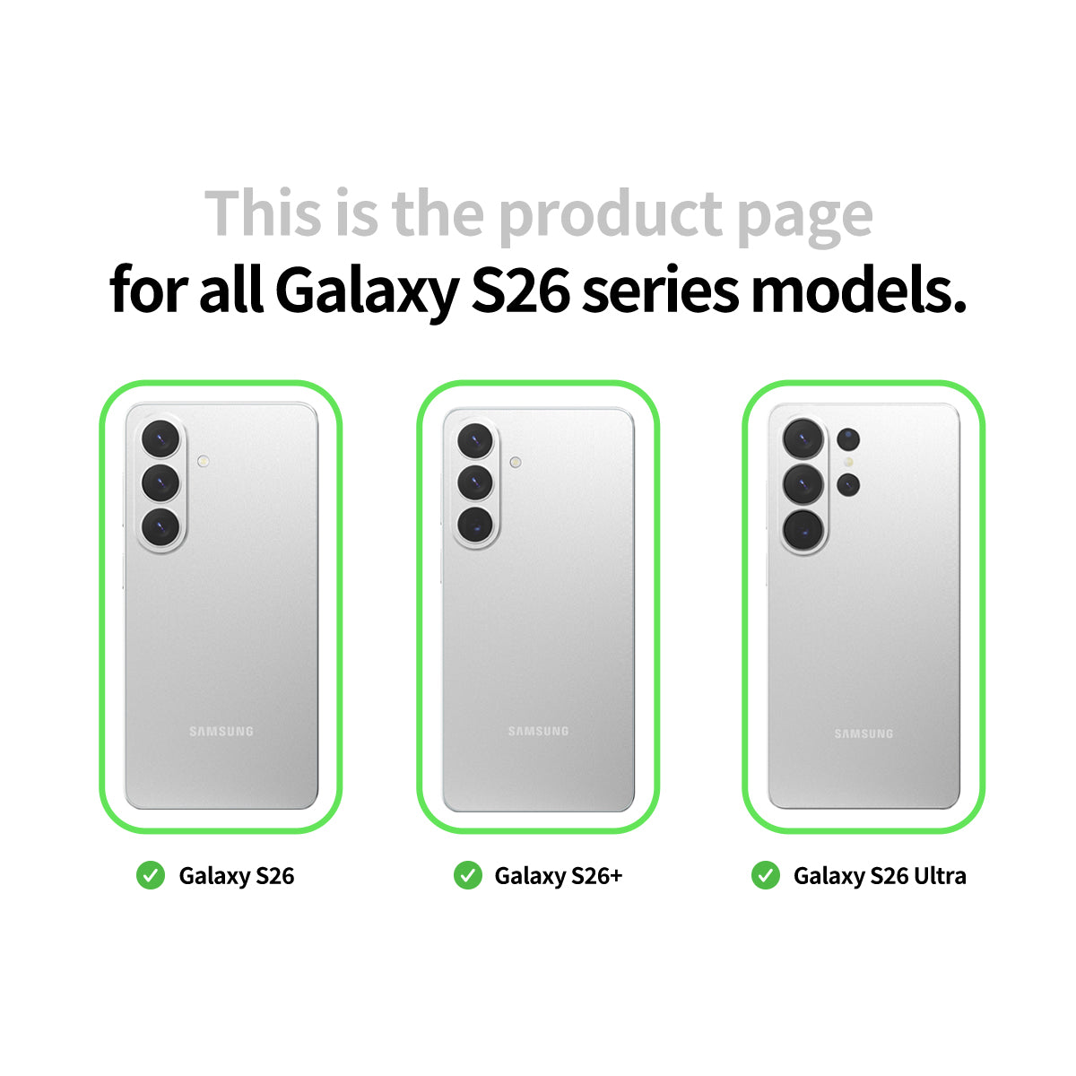 ARAREE CORE Camera MR กระจกกันรอยเลนส์กล้องแบบแยกเลนส์ สำหรับ Galaxy S26 Ultra / S26+ (Plus) / S26