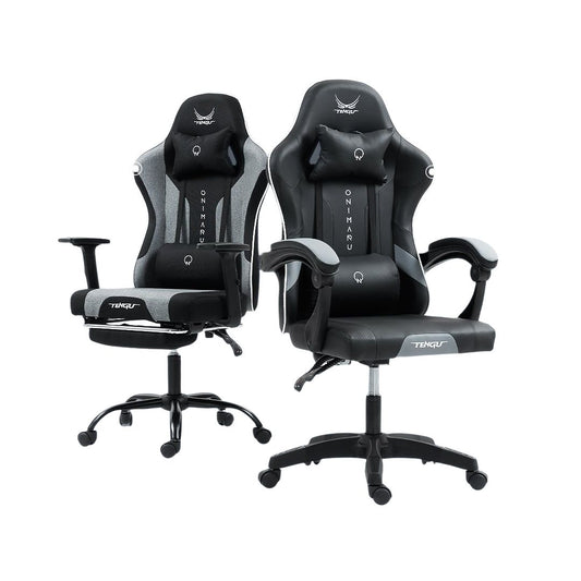 Tengu Onimaru Gaming Chair เก้าอี้เกมมิ่ง ปรับเอนนอนได้ 135 องศา ปรับขึ้นลง
