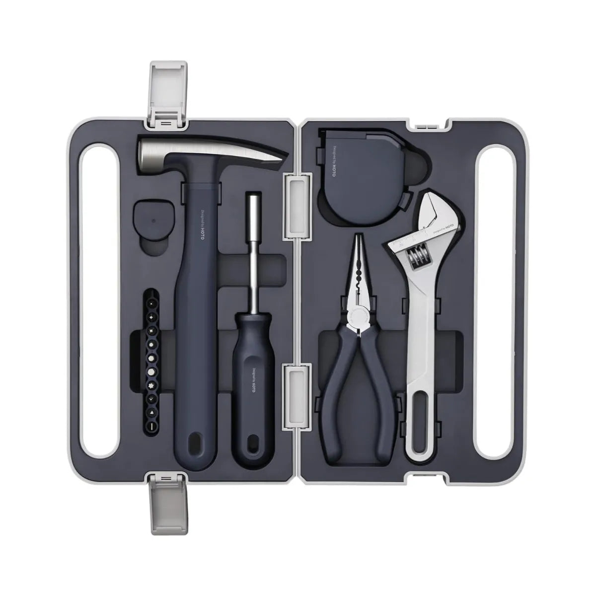 HOTO Manual Tool Set ชุดเครื่องมือช่าง รวมอุปกรณ์พื้นฐาน เหมาะสำหรับงานซ่อมแซมทั่วไปภายในบ้าน