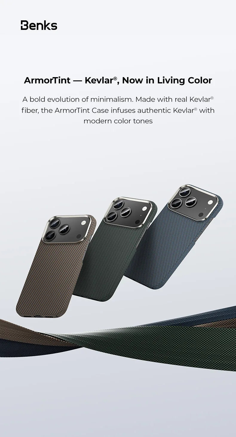 Benks ArmorTint เคสกันกระแทกสำหรับ iPhone 17 Pro / 17 Pro Max