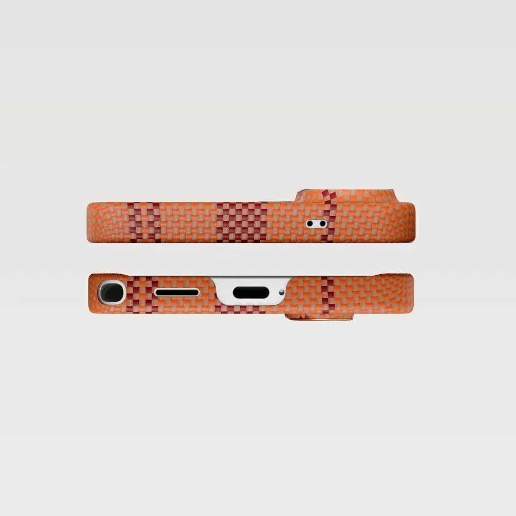 Pitaka Flora in Grid Edge Case เคสเส้นใยอะรามิด สำหรับ Galaxy S26 Ultra – สี Cloud Dusk