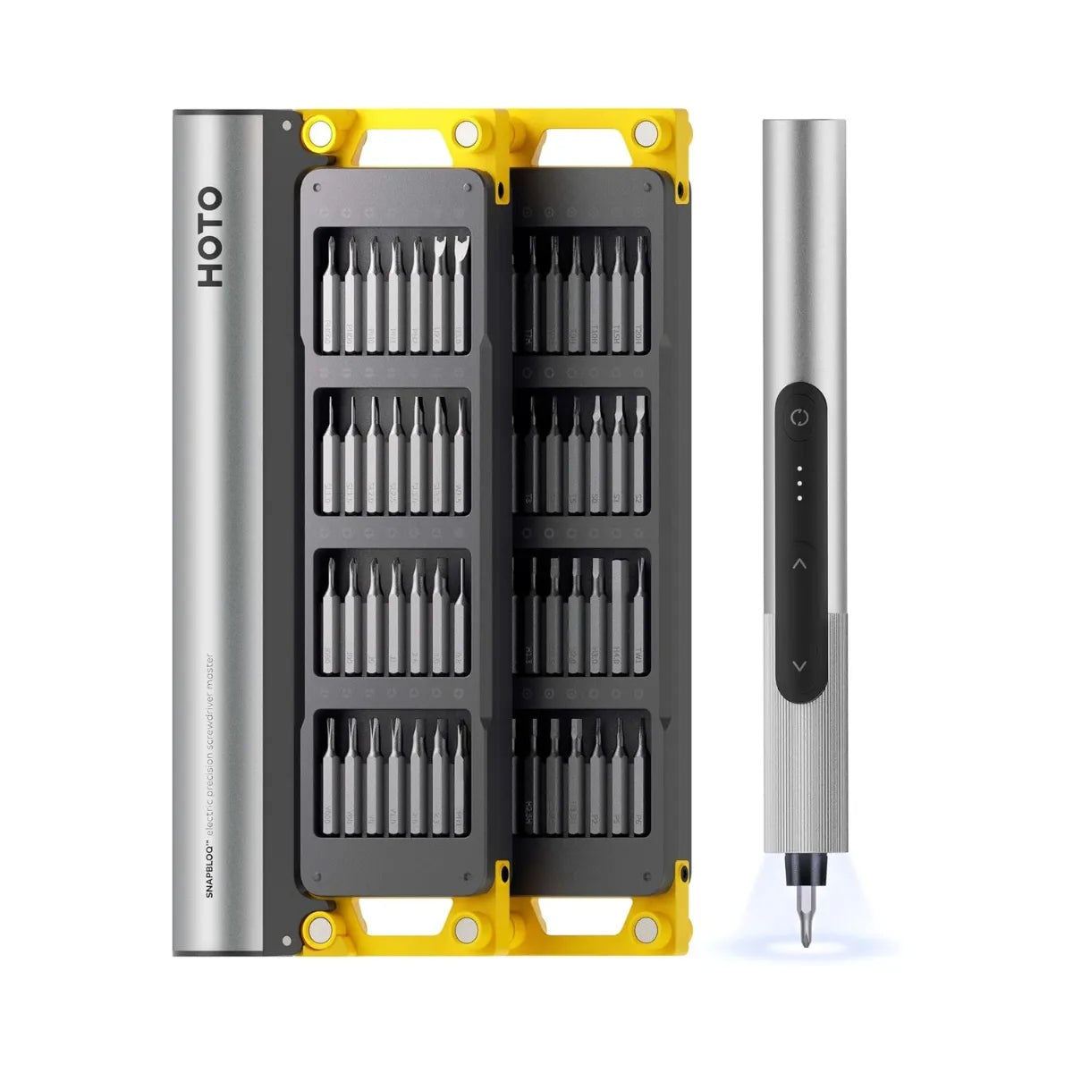 HOTO SNAPBLOQ™ S-A01 Electric Precision Screwdriver Master Set (56-Piece) ไขควงไฟฟ้าขนาดเล็ก