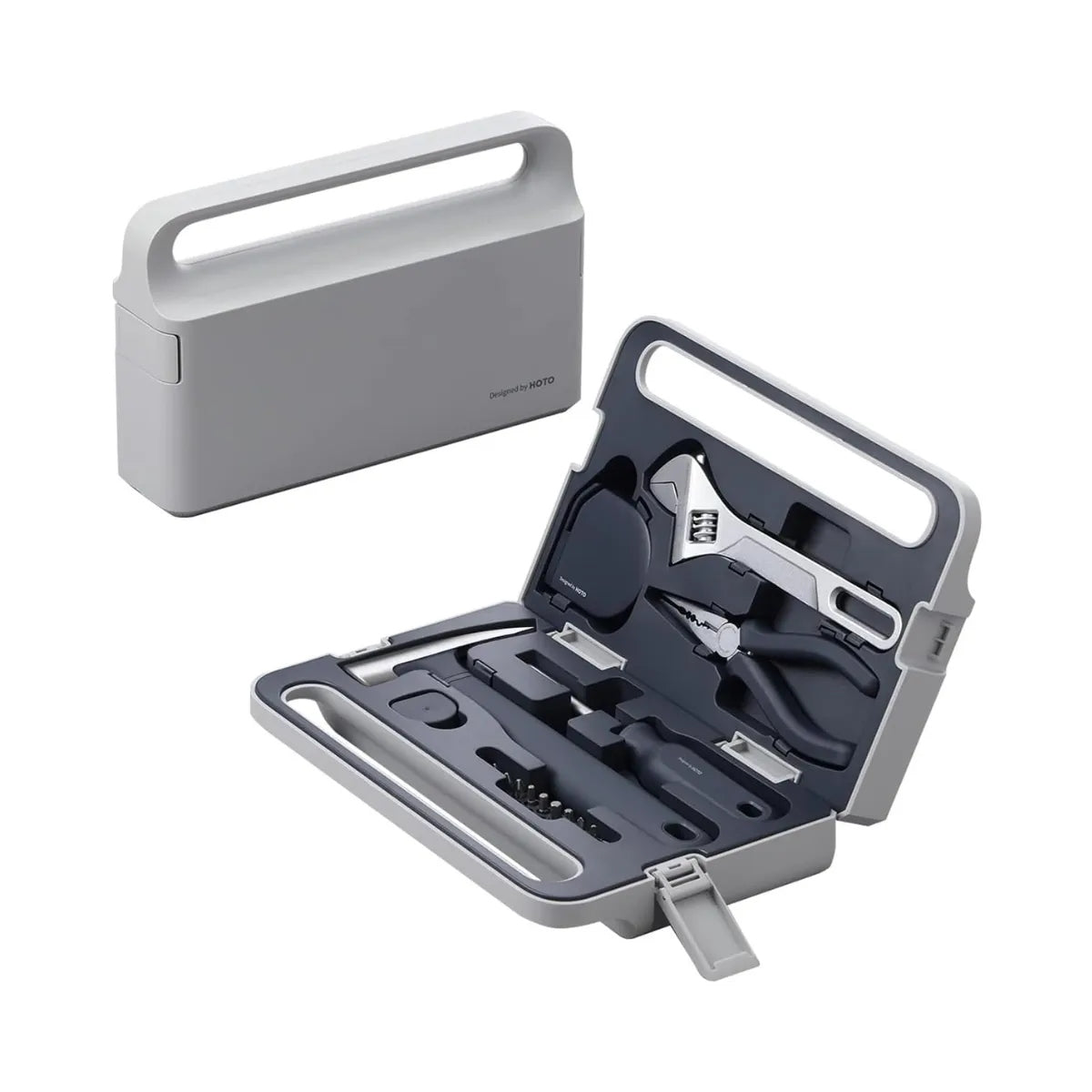 HOTO Manual Tool Set ชุดเครื่องมือช่าง รวมอุปกรณ์พื้นฐาน เหมาะสำหรับงานซ่อมแซมทั่วไปภายในบ้าน