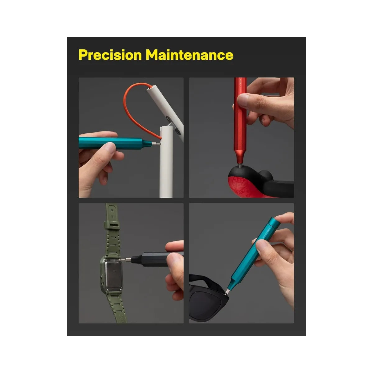 HOTO 24-in-1 Precision Screwdriver ชุดไขควงทรงปากกาสำหรับพกพา พร้อมแม่เหล็ก