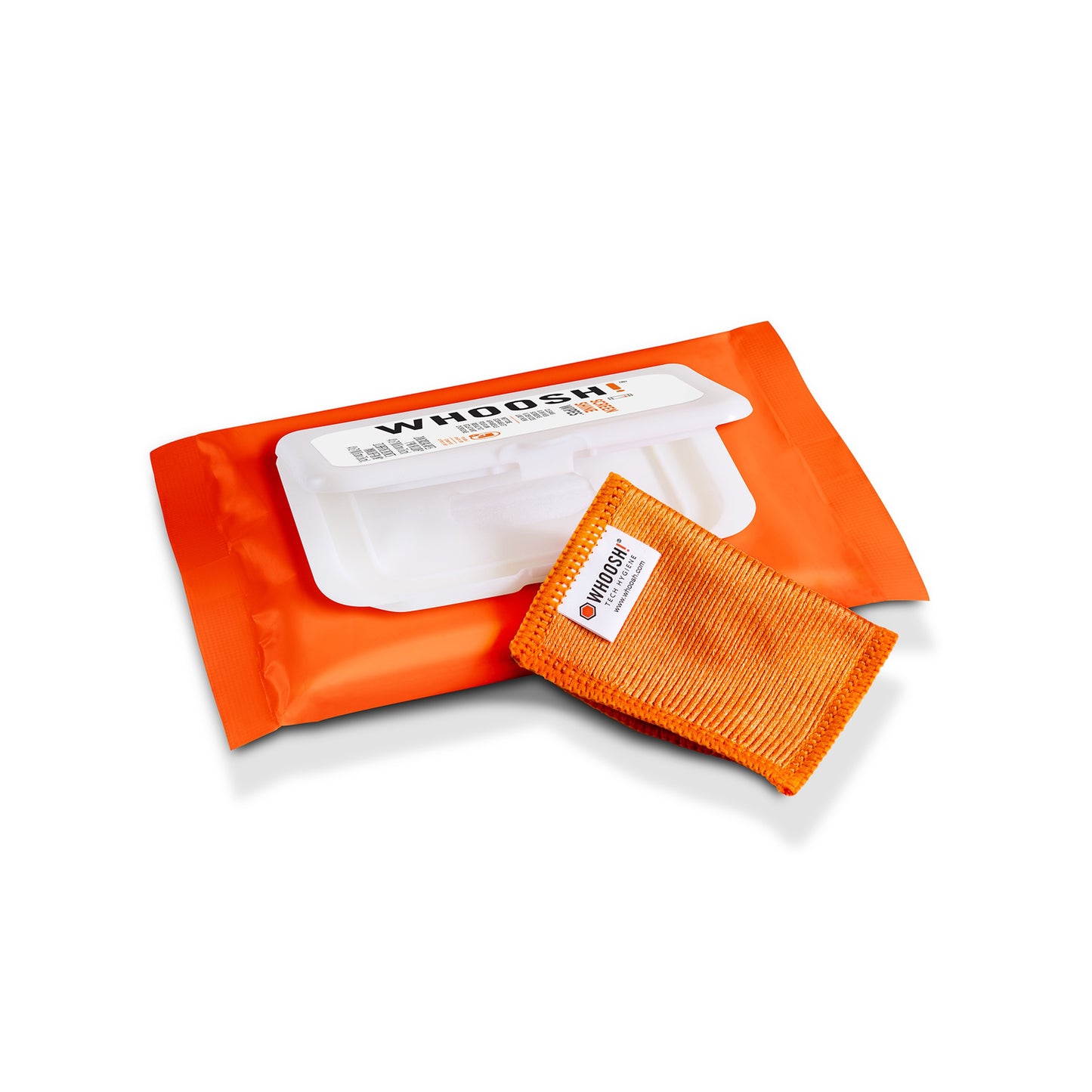 WHOOSH Screen Shine Wipes ผ้าเช็ดทำความสะอาด สำหรับหน้าจอ 20 แผ่น / 70 แผ่น