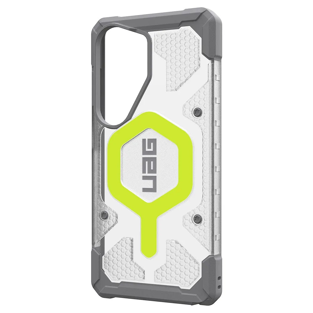 UAG Pathfinder Clear (Magnetic) Bundle เคสกันกระแทก สำหรับ Galaxy S26 Ultra สี Active Neon Lanyard