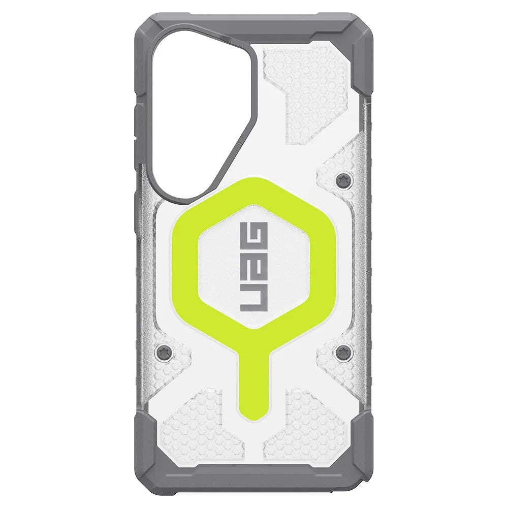 UAG Pathfinder Clear (Magnetic) Bundle เคสกันกระแทก สำหรับ Galaxy S26 Ultra สี Active Neon Lanyard