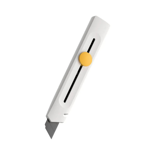 HOTO Utility Knife มีดคัตเตอร์ สำหรับงานอเนกประสงค์ ใบมีด SK5 แบบเลื่อนเก็บได้ เคลือบสีดำป้องกันสนิม