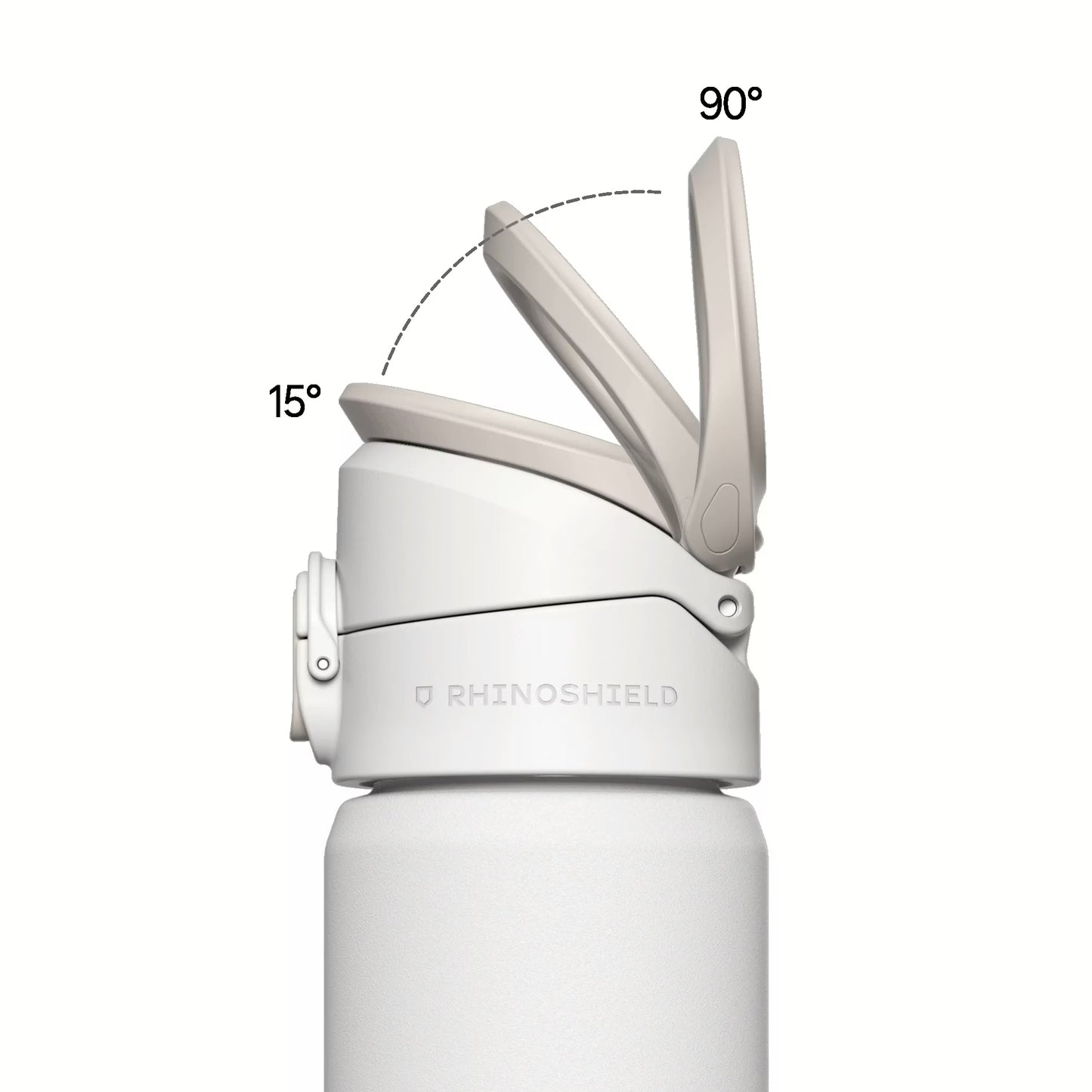 Rhinoshield AquaStand Stainless Steel กระบอกน้ำพร้อมที่วางโทรศัพท์รองรับ MagSafe