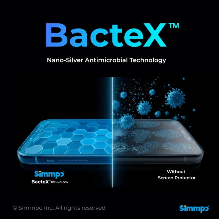 Simmpo Anti Blue Light (Matte) ฟิล์มกระจก iPhone 17 / 17 Air / 17 Pro / 17 Pro Max / 16 Pro / 16 Pro Max กรองแสงสีฟ้า 90%