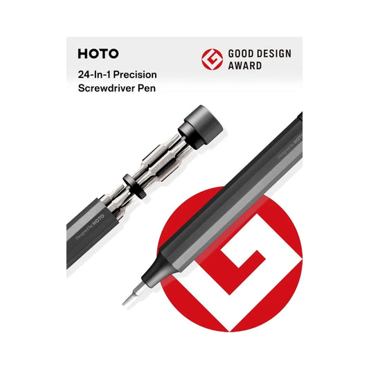 HOTO 24-in-1 Precision Screwdriver ชุดไขควงทรงปากกาสำหรับพกพา พร้อมแม่เหล็ก