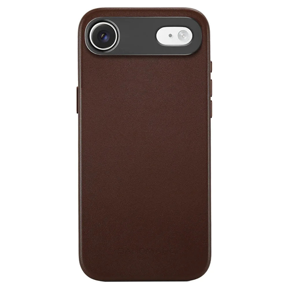 Sandmarc Pro Leather Case เคสกันกระแทกสำหรับ iPhone 17 Air / 17 Pro สี Brown