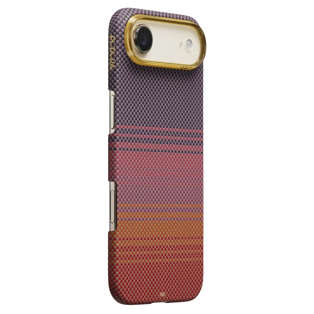 Pitaka Sunset 2.0 Edge Case เคสเส้นใยอะรามิด สำหรับ 17 Air /17 Pro /17 Pro Max สี California Dream