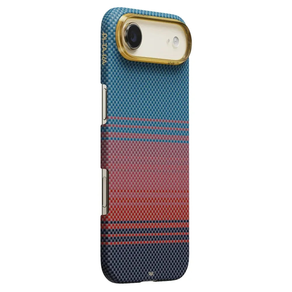 Pitaka Sunset 2.0 Edge Case เคสเส้นใยอะรามิด สำหรับ 17 Air /17 Pro /17 Pro Max สี California Dream