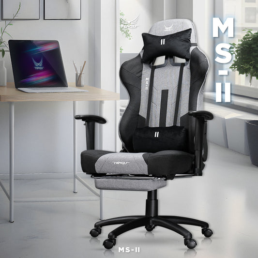 Tengu MS-II Gaming Chair เก้าอี้เกมมิ่ง ปรับเอนนอนได้ 180 องศา รับน้ำหนัก 130 กก.