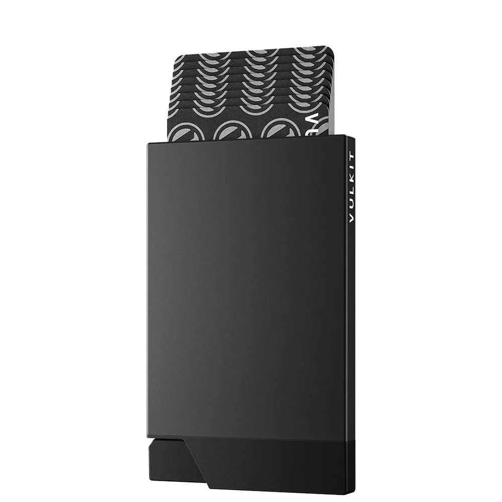Vulkit VC400 Pop up Slim Card Holder กระเป๋าเก็บบัตรแบบมินิมอลแต่จุได้เยอะ ระบบ Pop-Up Card Holder
