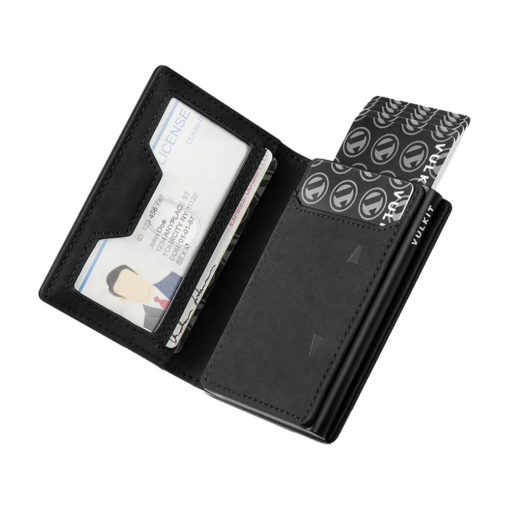 Vulkit VC502 Card Holder with Magnetic Closure กระเป๋าเก็บบัตร Pop-Up Card Ejector