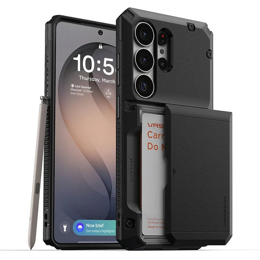 VRS Damda Glide Pro เคสกันกระแทกพร้อมช่องเก็บบัตร สำหรับ Galaxy S26 Ultra