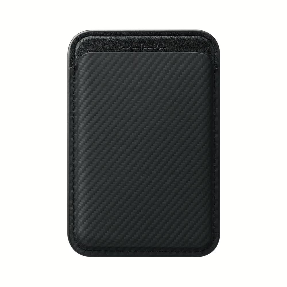 Pitaka Magnetic Woven Wallet – ที่เก็บบัตรติดหลังมือถือ