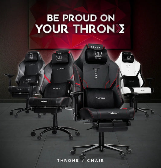 Tengu Ozama Alpha Gaming Chair เก้าอี้เกมมิ่ง ปรับเอนนอนได้ รับน้ำหนัก 150 กก