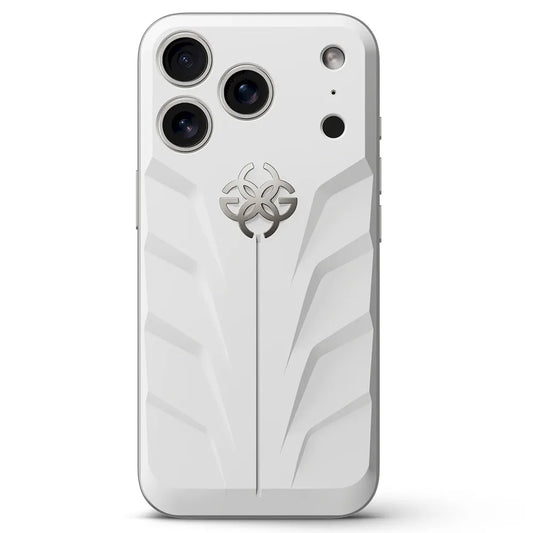 Golden Concept RSR17 Magnetic Shield แผ่นหลังเคสยาง FKM สำหรับ iPhone 17 Pro /17 Pro Max - สี Daytona White