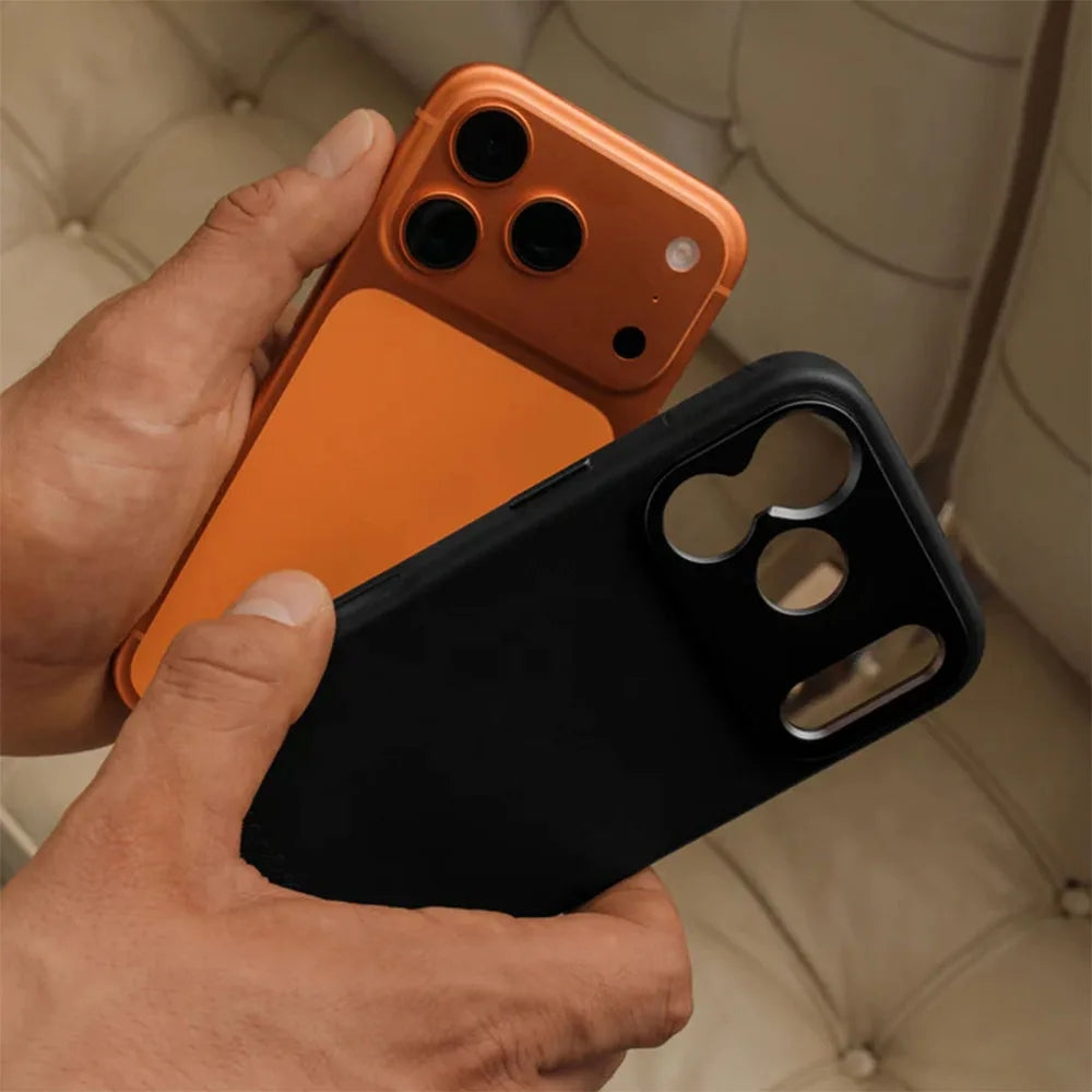 Sandmarc Pro Leather Case เคสกันกระแทกสำหรับ iPhone 17 Air / 17 Pro / 17 Pro Max สี Black