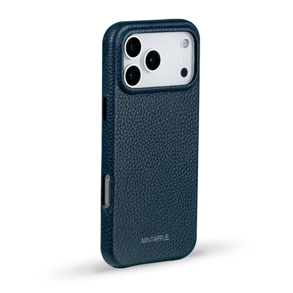 MINTAPPLE. Top Grain Leather Case เคสกันกระแทกสำหรับ iPhone 17 Pro / 17 Pro Max