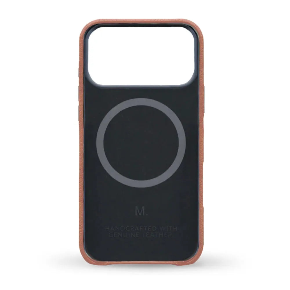 MINTAPPLE. Top Grain Leather Case เคสกันกระแทกสำหรับ iPhone 17 Pro / 17 Pro Max