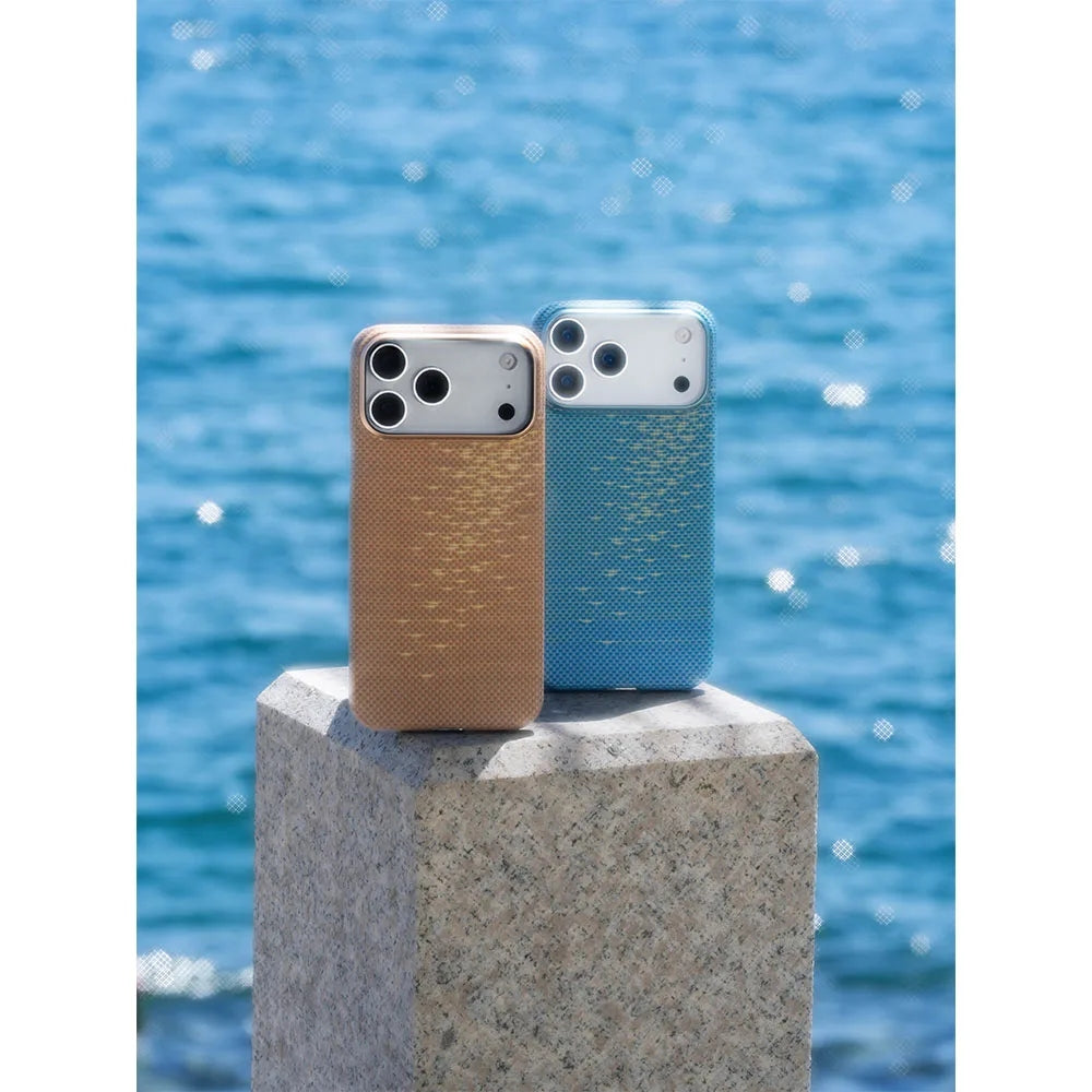 Pitaka Glints of Gold เคสกันกระแทกสำหรับ iPhone 17 / 17 Air / 17 Pro / 17 Pro Max เส้นใยอะรามิดเกรดพรีเมียม