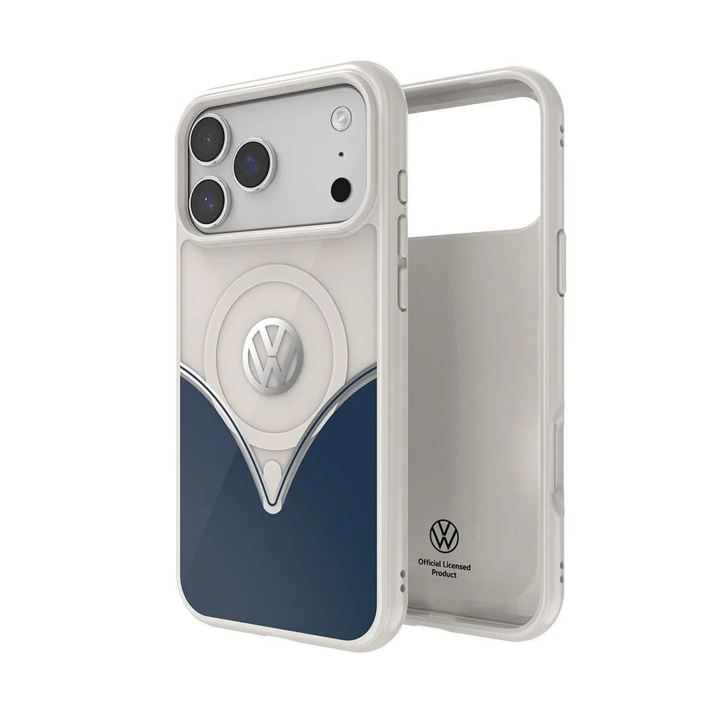 Volkswagen Vintage Collection เคสกันกระแทกสำหรับ iPhone 17 Pro Max สี Cobalt Blue