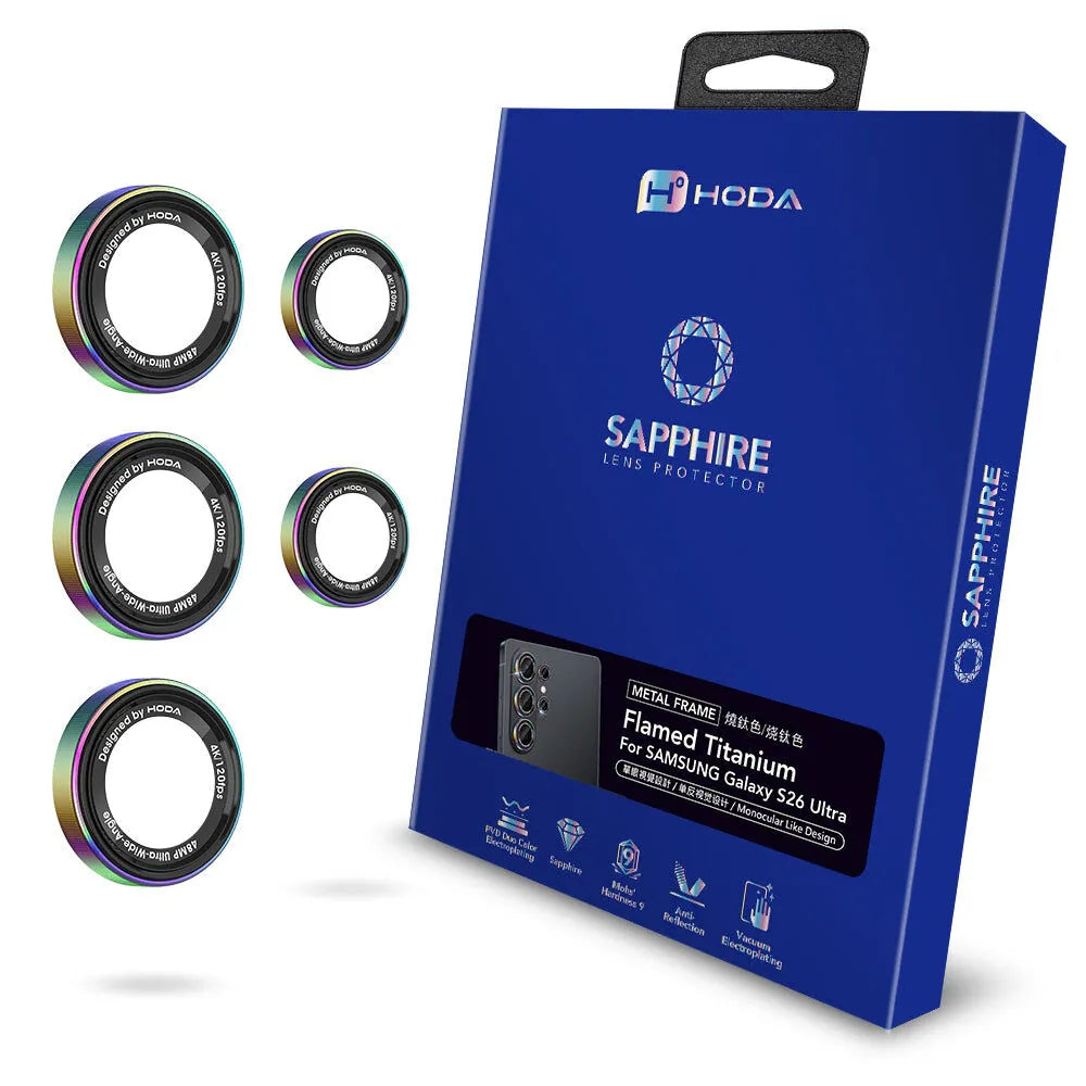 Hoda Sapphire Lens Protector (Monocular) กระจกเลนส์กล้อง สำหรับ Galaxy S26 Ultra