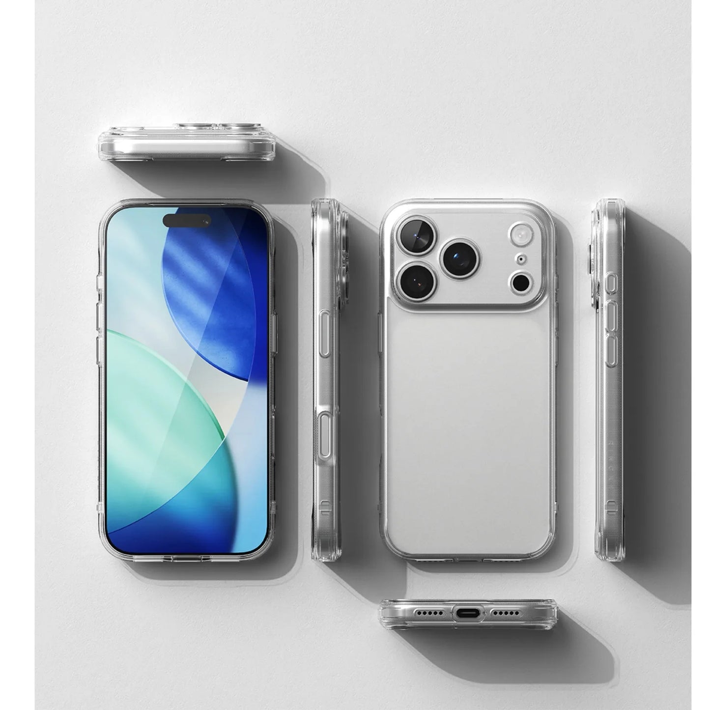 Ringke Fusion เคสใสกันกระแทกสำหรับ iPhone 17 / 17 Pro / 17 Pro Max TPU แข็งแรง คงความใสชัดเจน