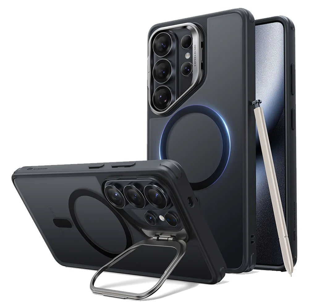 ESR Classic Hybrid Case with Stash Stand เคสกันกระแทก มีขาตั้ง สำหรับ Galaxy S26 Ultra / S26+ / S26