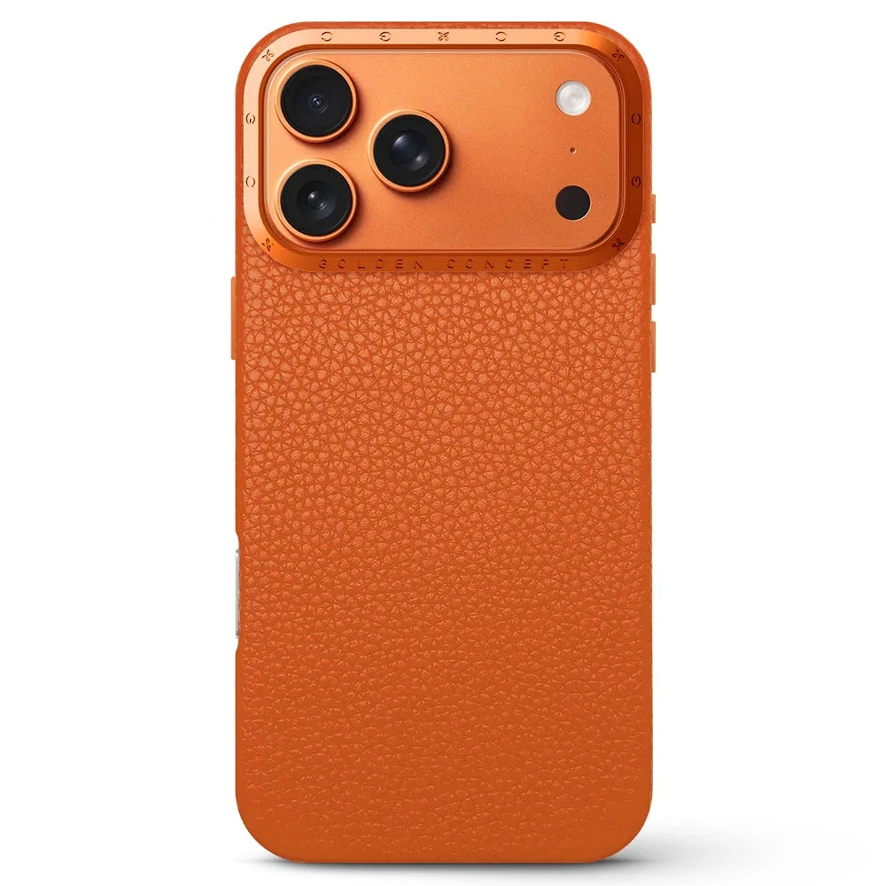 Golden Concept Premium Leather เคสหนังพรีเมียมสำหรับ iPhone 17 Air /17 Pro /17 Pro Max
