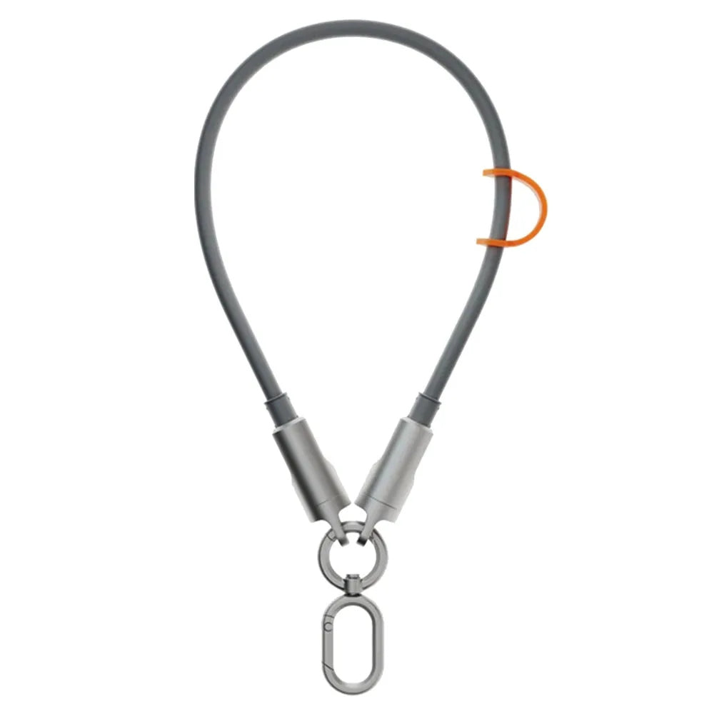 UniCraft สายชาร์จ 2 in 1 USB-C Phone Lanyard ชาร์จไว PD 240W PD C-to-C (ยาว32cm)