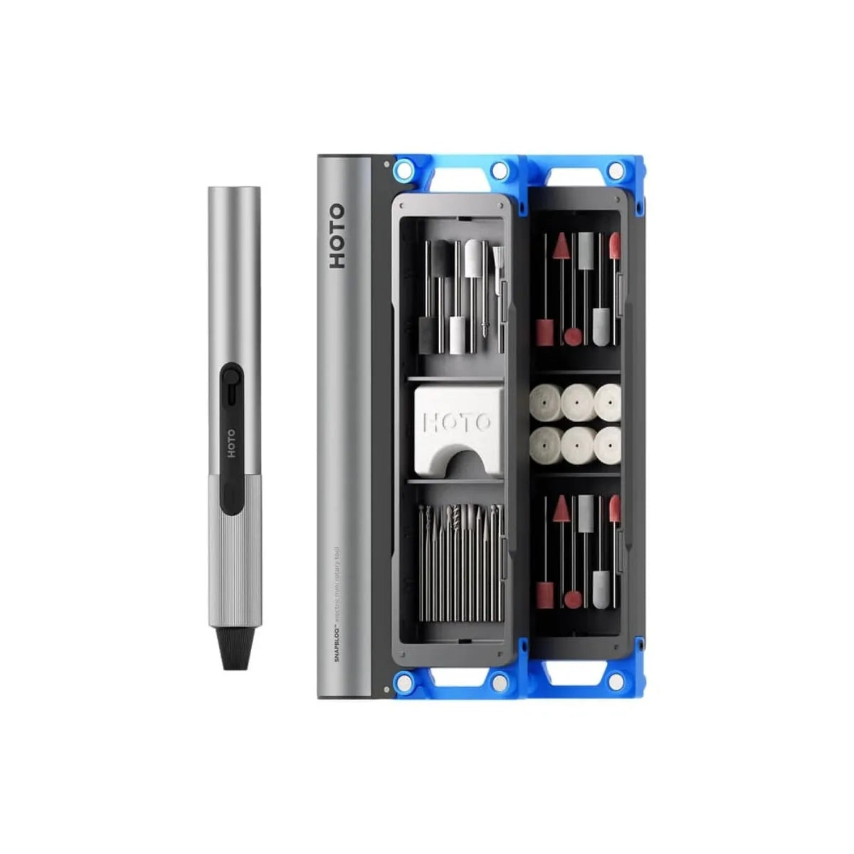 HOTO SNAPBLOQ™ R-A04 Electric Mini Rotary Tool Kit โรตารี่ไร้สายขนาดกะทัดรัด อุปกรณ์เสริม 38 ชิ้น
