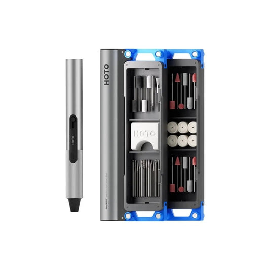 HOTO SNAPBLOQ™ R-A04 Electric Mini Rotary Tool Kit โรตารี่ไร้สายขนาดกะทัดรัด อุปกรณ์เสริม 38 ชิ้น