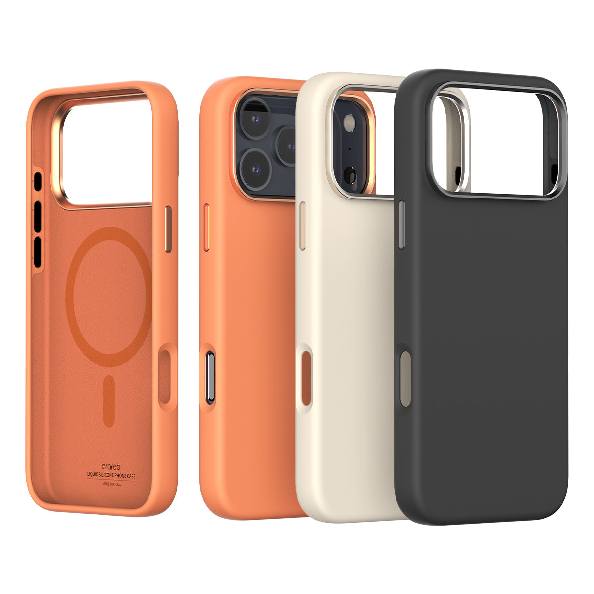 Araree Typo Skin M เคสเนื้อนุ่ม สำหรับ iPhone 17/ 17 Air/ 17 Pro/ 17 Pro Max สไตล์มินิมอล