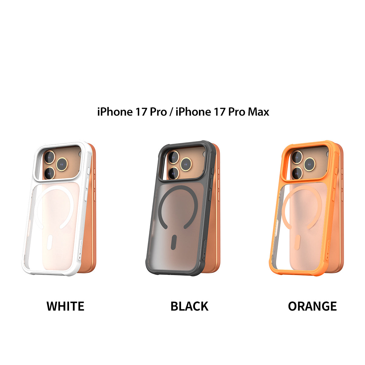 Araree Duple M Armor เคสกันกระแทก สำหรับ iPhone 17/ 17 Air/ 17 Pro/ 17 Pro Max มีแถบกันกระแทกที่มุมเคส