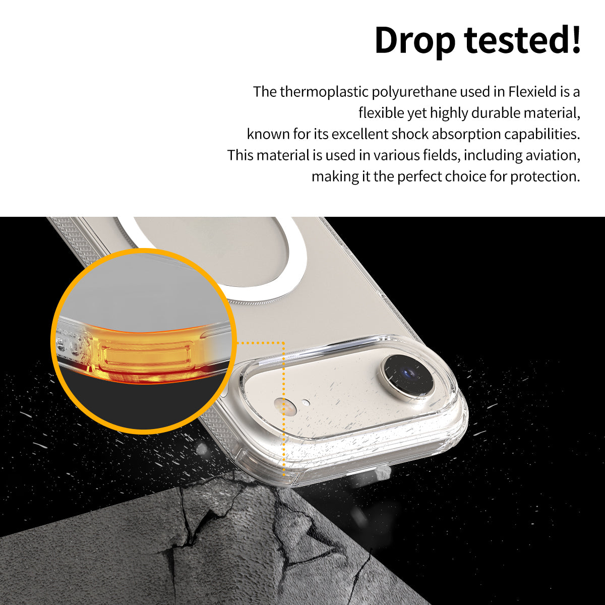 Araree Flexield M เคสใสพรีเมียม สำหรับ iPhone 17/ 17 AIR/ 17 Pro/ 17 Pro Max ดูดซับแรงกระแทกได้ดี